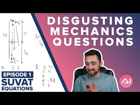 A Nice Little SUVAT Question - Disgusting A-Level Mechanics Questions Episode 1