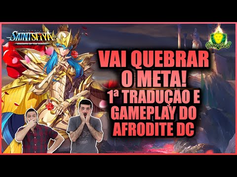 TRANSLATION and GAMEPLAY of APHRODITE DC! BLEEDING and POISON ALL THE TIME! Saint Seiya Awakening