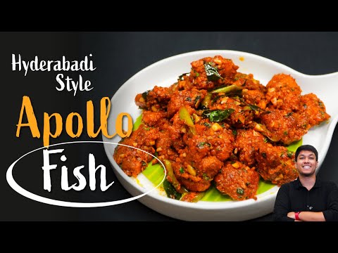 Apollo Fish - Hyderabadi Style Apollo Fish Recipe - Fish Snack Recipe - Fried Fish Recipe