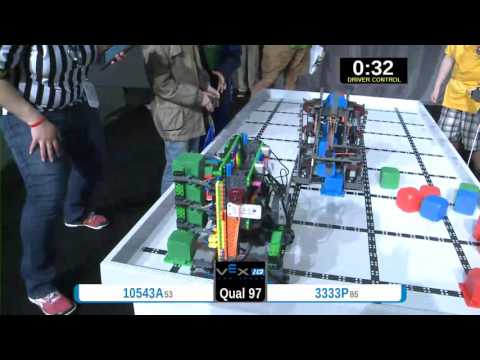 2015 VEXIQ Elem Q97 -  (10543A 3333P) 120 - VEX-IQ Elementary School-VEX Worlds 2015