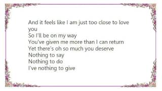 Kidz Bop Kids - Too Close Lyrics