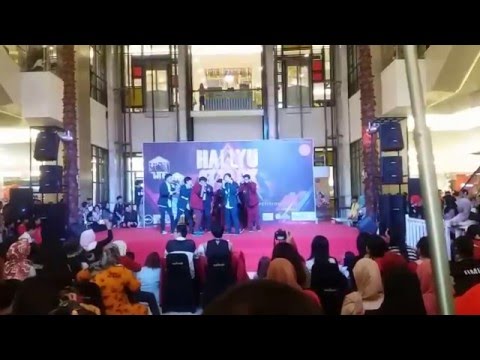 160221 Seventeen - Rock + Mansae adore u (remix) Cover by Seventeam @Hallyu Attack 2016