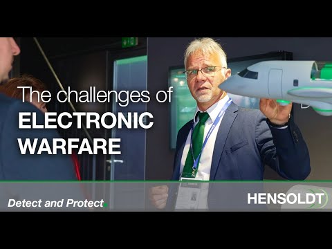 The challenges of electronic warfare – Interview with Winfried Rösch at Paris Air Show 2023