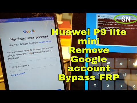 Huawei P9 lite mini, Y6 Pro (2017). Remove Google account, Bypass FRP. EFT Pro Fastboot mode.