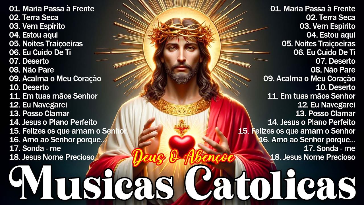 Musicas Catolicas | 2025 Lindas músicas religiosas católicas de louvor e adoracão carismáticos