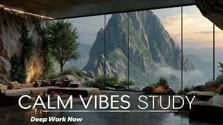Focus Music - Ambient Music for Studying and Concentration with Scenic Mountain Landscapes
