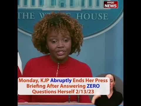 'No Indication of Aliens': Jean-Pierre Hands the Objects Briefing to Kirby, Answers No Questions Herself (February 13, 2023)