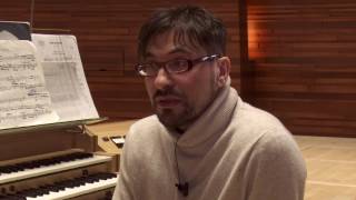 Francesco Filidei à l'orgue - Entretien et répétitions pour Présences 2017