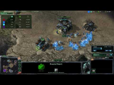 Maze Esports - Terran 2v2 Team Tutorial - Marine Timed Rush