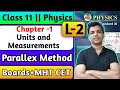 Ch-1 L-2 Units and Measurements Physics Class 11th By New Indian Era Parallax method #newindianera