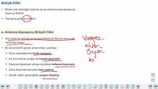 Eğitim Vadisi 9.Sınıf TDE 21.Föy Fiiller 2 Konu Anlatım Videoları