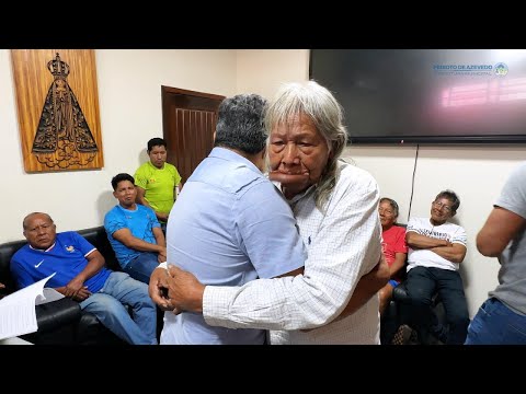 Reunião com Lideranças Indígenas e Cacique Raoni.