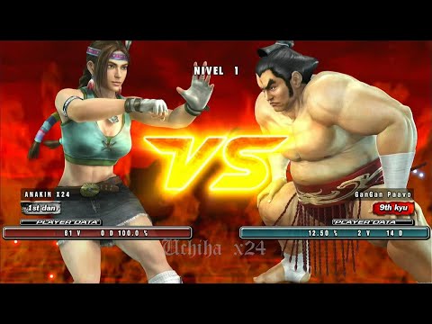 99_1 Julia Chan Ryona vs Ganryu - Tekken 5 Dark Resurrection PS3 HD 2022 ( Anakin x24 ) v1