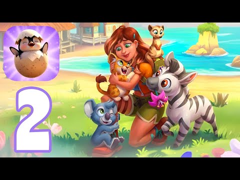 Paradise Paws: Merge Animals - Gameplay Walkthrough Part 2 , ANDROID, iOS