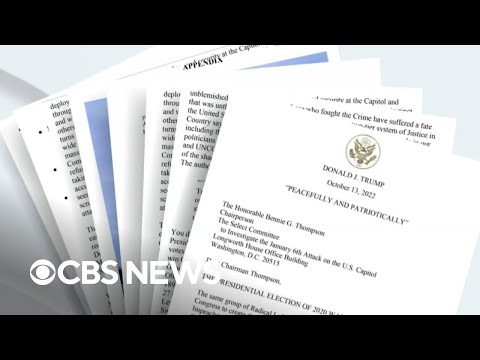 Trump posts letter in response to vote by Jan. 6 committee to subpoena him