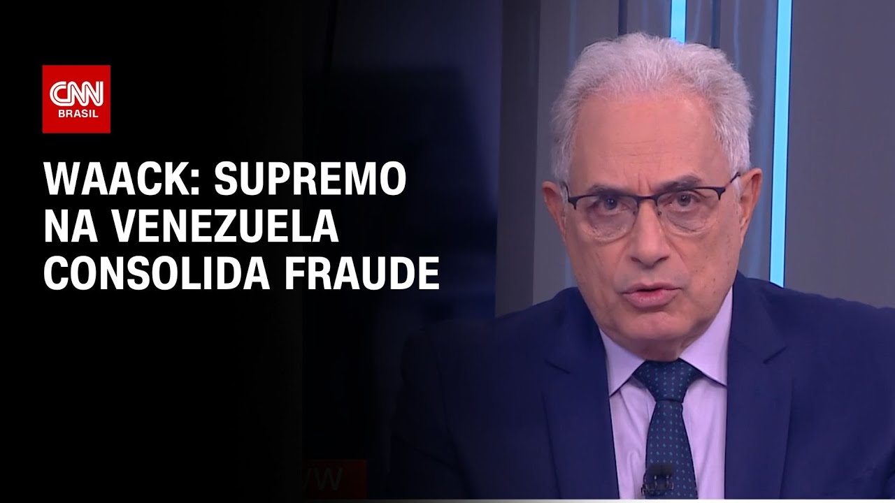 Waack: Supremo na Venezuela consolida fraude | WW