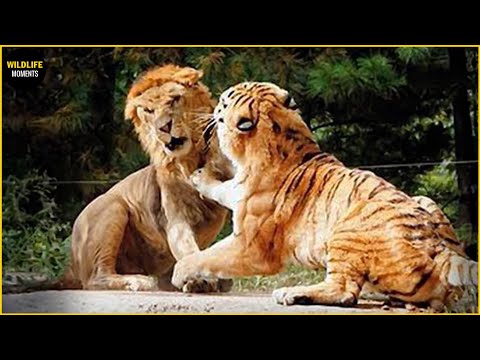 Tiger Vs Lion Fight, Who Is The Real King?