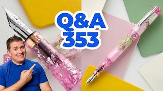 New Visconti Homo Sapiens Nib: 14k vs. 18k Gold Nibs Compared! | Goulet Q&A Ep. 353
