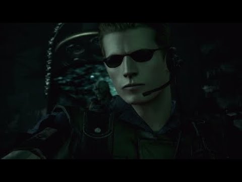 Resident Evil Remake | All Albert Wesker Cutscenes | 4K 60FPS