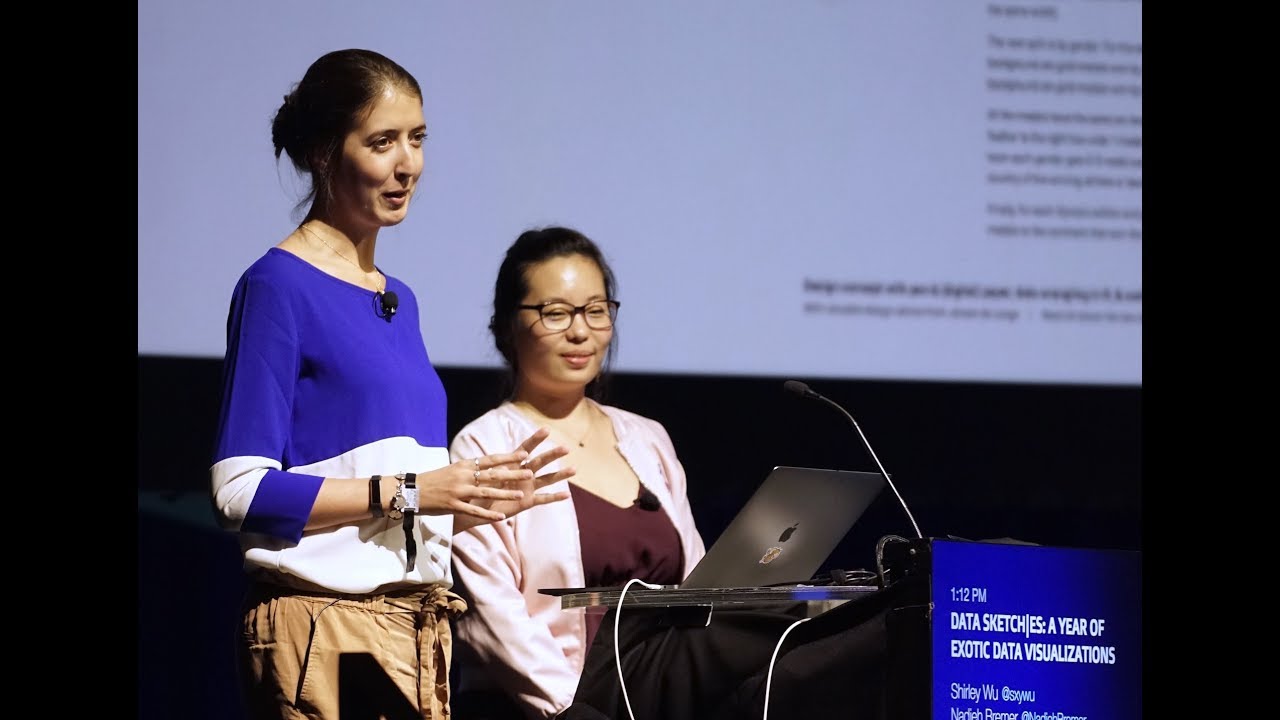 Shirley Wu & Nadieh Bremer: Datasketch|es - A Year Of Exotic Data Visualizations - JSConf.Asia 2018