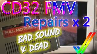 Reload - Rare Commodore Amiga CD32 FMV Module Repairs x 2 (CD32 upgrade, can they be fixed?)