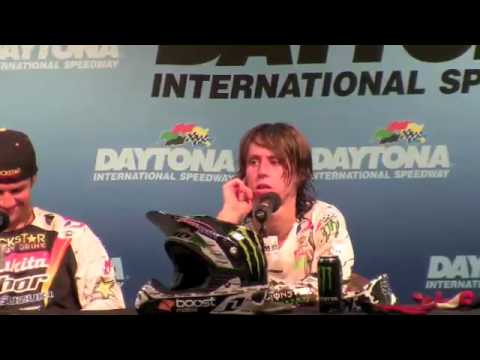 Press conference from the 2009 Daytona AMA Supercross