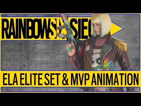 🔥HUGE LEAK🔥 Ela Elite Uniform - Weapon Skin and MVP Animation Rainbow 6 Siege