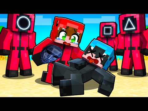 Fingí Mi Muerte como FRONTMAN en SQUID GAMES 3 en Minecraft