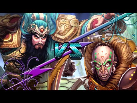 Guan Yu vs Ah Muzen Cab - Ranked 1v1 Joust - Smite