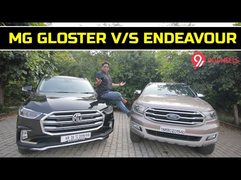MG Gloster vs Ford Endeavour 