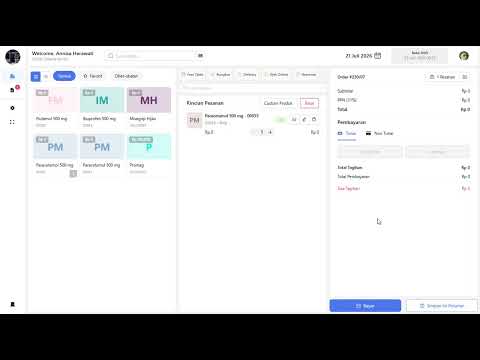 Fitur Implementasi Nomor Seri pada Web POS