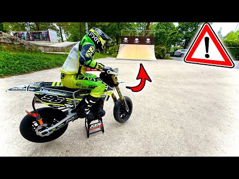 How stunt-capable is the BEST RC Supermoto in the world?