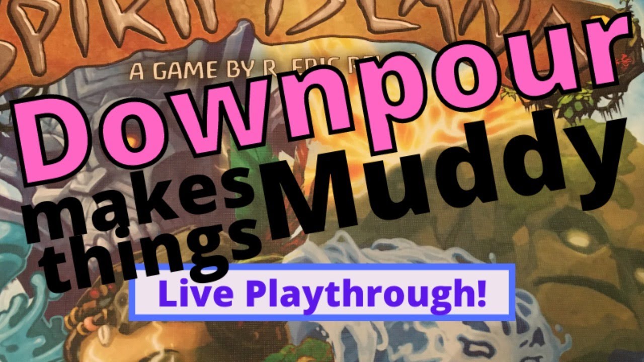 Spirit Island Solo: Heavy Rains in the Forecast Against Russia! (Level 3)