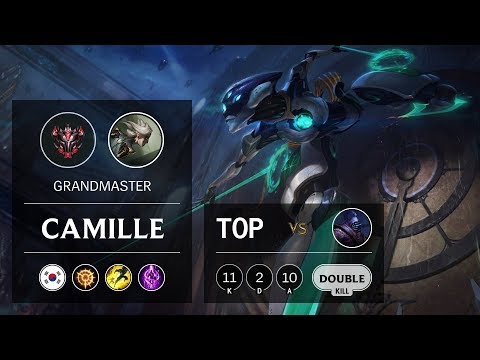 Camille Top vs Jax - KR Grandmaster Patch 9.13