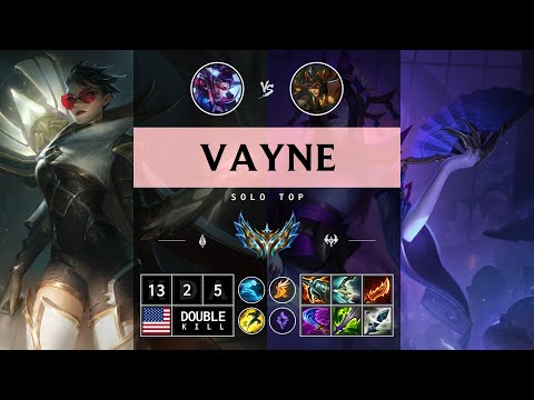 Vayne Top vs Cassiopeia - NA Challenger Patch 14.14