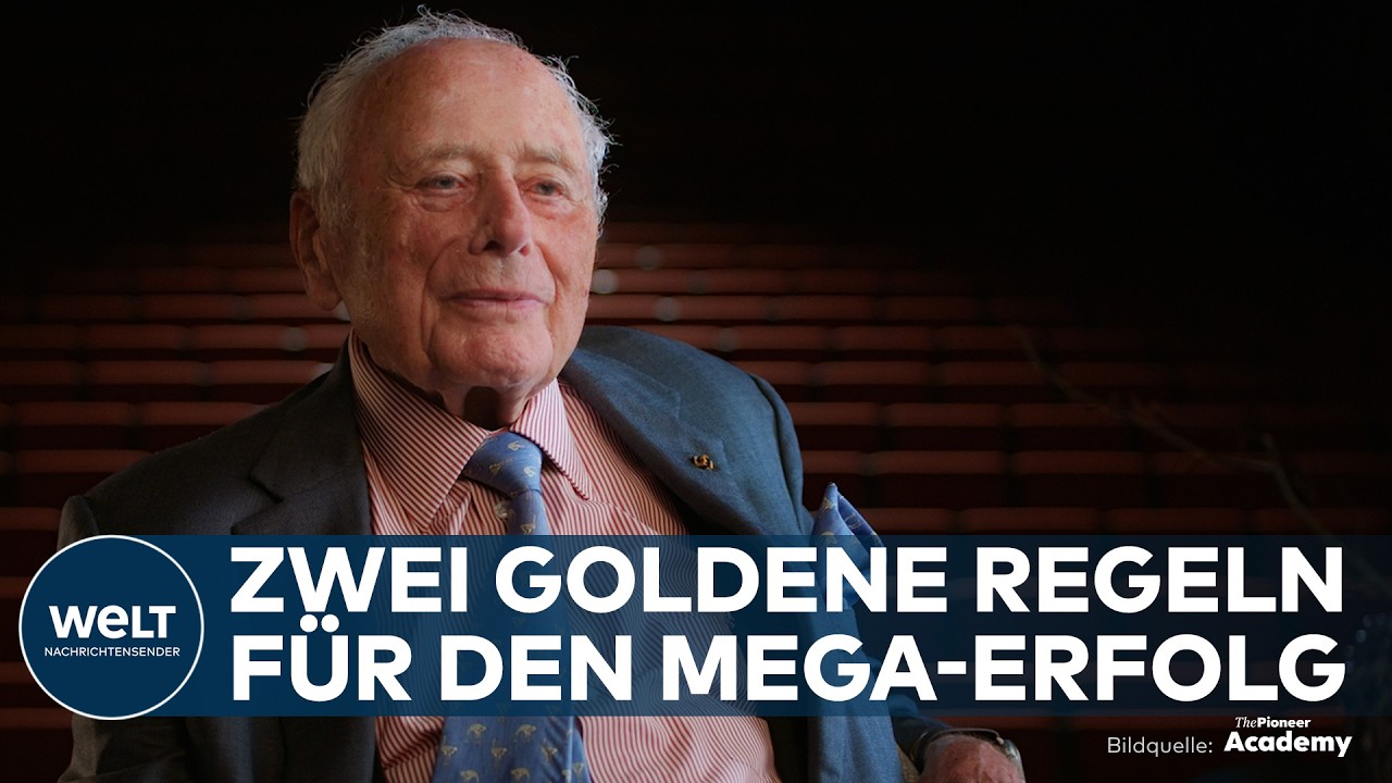 REINHOLD WÜRTH BEI THE PIONEER: So wird man Milliardär ‒ "Firma immer Zustand des Werdens halten"
