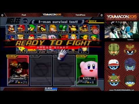 Youmacon 2015 Melee - Foot vs TetraFlora