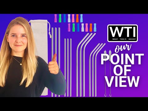 Suotarn Reusable Metal Straws - WTI product video review