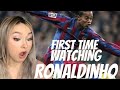 Soccer Girl’s First Time Watching Ronaldinho REACTION!!!