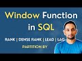 SQL Window Function | How to write SQL Query using RANK, DENSE RANK, LEAD/LAG | SQL Queries Tutorial