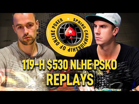 SCOOP 2020 #119-H $530 BIack88 | iamivar | wizowizo Final Table Poker Replays