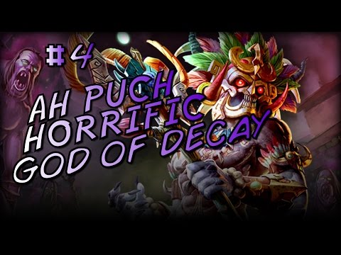 SMITE | GOD OF DECAY!!!! AH PUCH Guide/Build | PS4