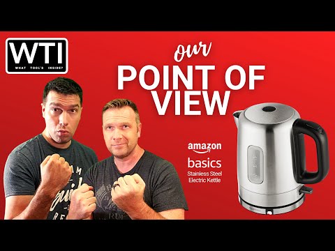 Amazon Basics Electric Kettle - WTI product video review