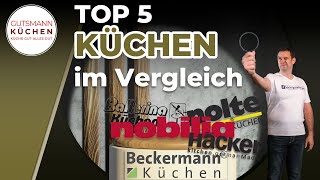 Küchenhersteller im Vergleich: Welche Küchenmarke passt zu dir? | Nolte Küchen, Nobilia & mehr