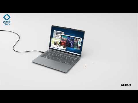 thumbnail video image 2 of Combo Laptop Lenovo IdeaPad Flex 5 Ryzen 5/8 GB RAM/512 GB 14A + Mochila + Mouse, 2 of 5
