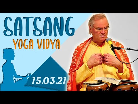 Satsang am Morgen - Kirtan, Mantra und Arati mit Sukadev  - Yoga Vidya Live 07:00 - 15.03.2021