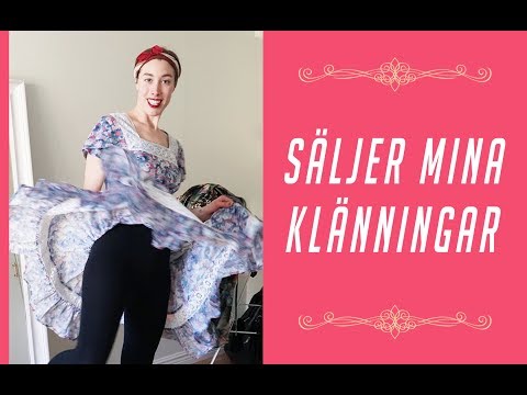 SÄLJER MINA KLÄNNINGAR