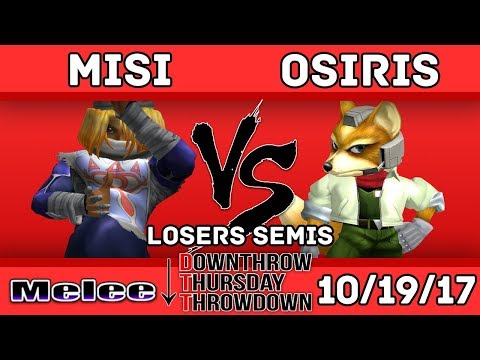 DTT #51 - Misi (Sheik) VS. Osiris (Fox) - SSBM Losers Semis - Melee