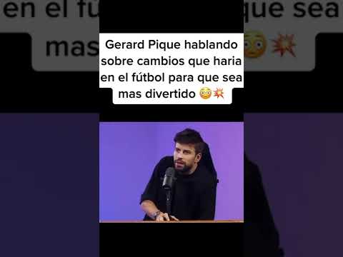 PIQUE HABLA SOBRE CAMBIOS EN LAS TANDAS DE PENALTIS