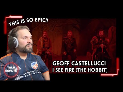 EDM Producer Reacts To Geoff Castellucci - I SEE FIRE - The Hobbit | Low Bass Singer Cover